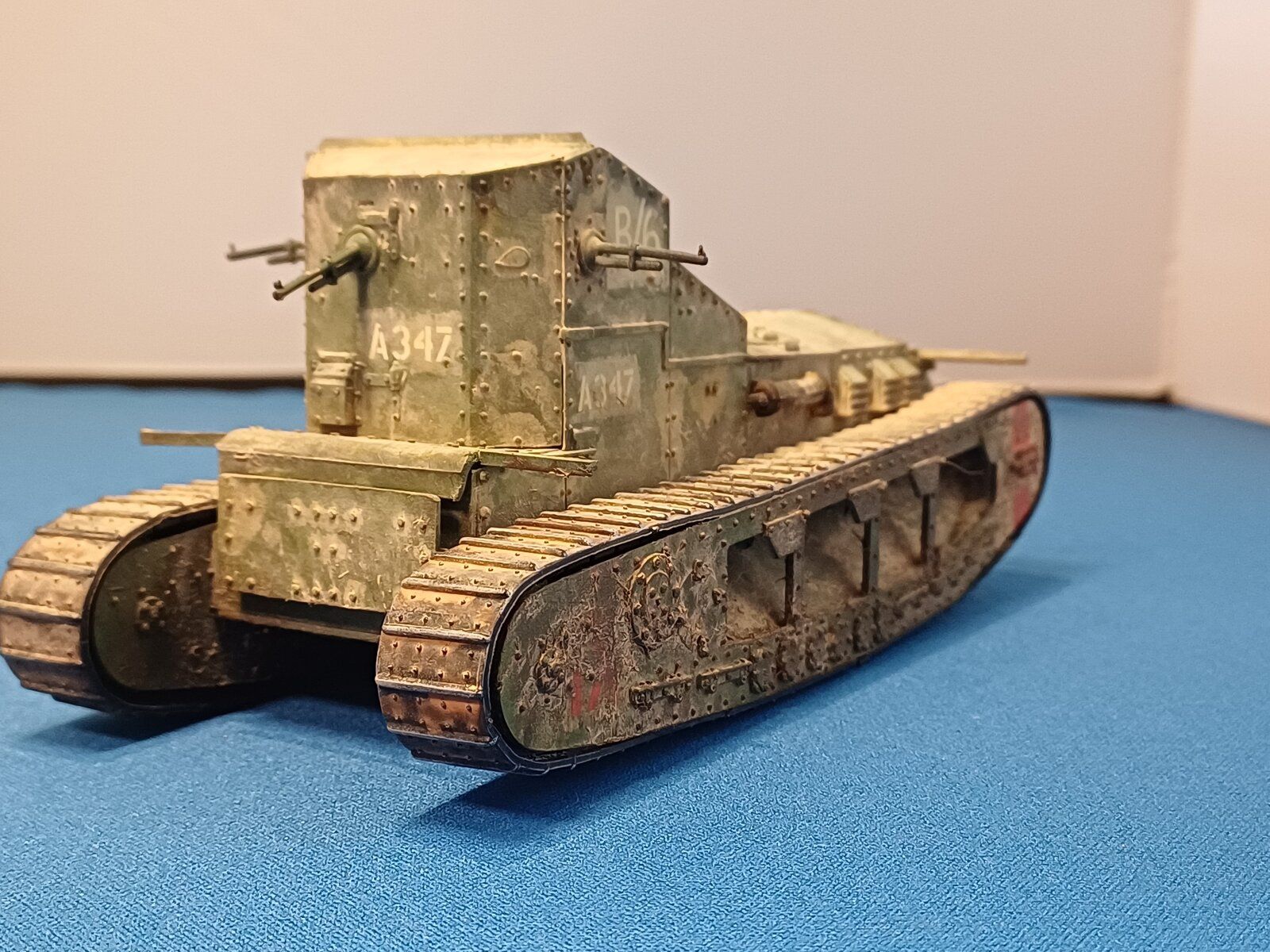 Whippet Addict Exploded Emhar 1 35 whippet tank | Scale Model Addict - Model Tips, Guides ...