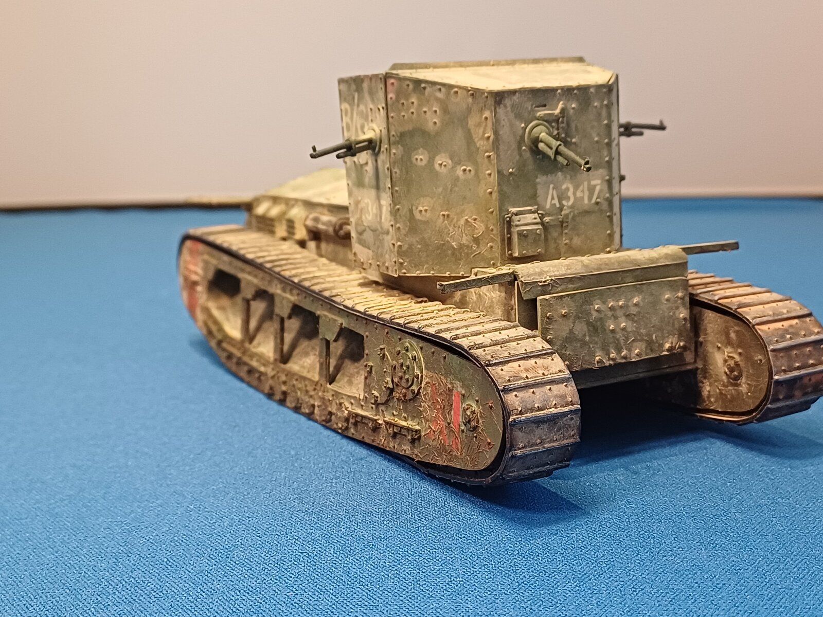 Whippet Addict Exploded Emhar 1 35 whippet tank | Scale Model Addict - Model Tips, Guides ...