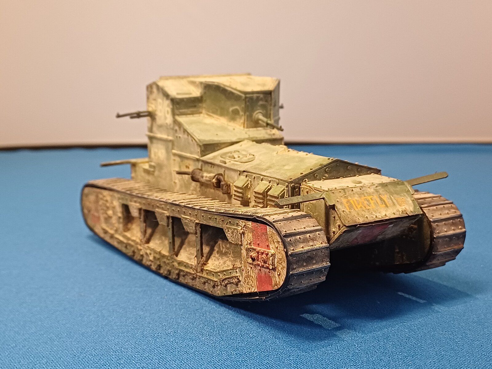 Whippet Addict Exploded Emhar 1 35 whippet tank | Scale Model Addict - Model Tips, Guides ...
