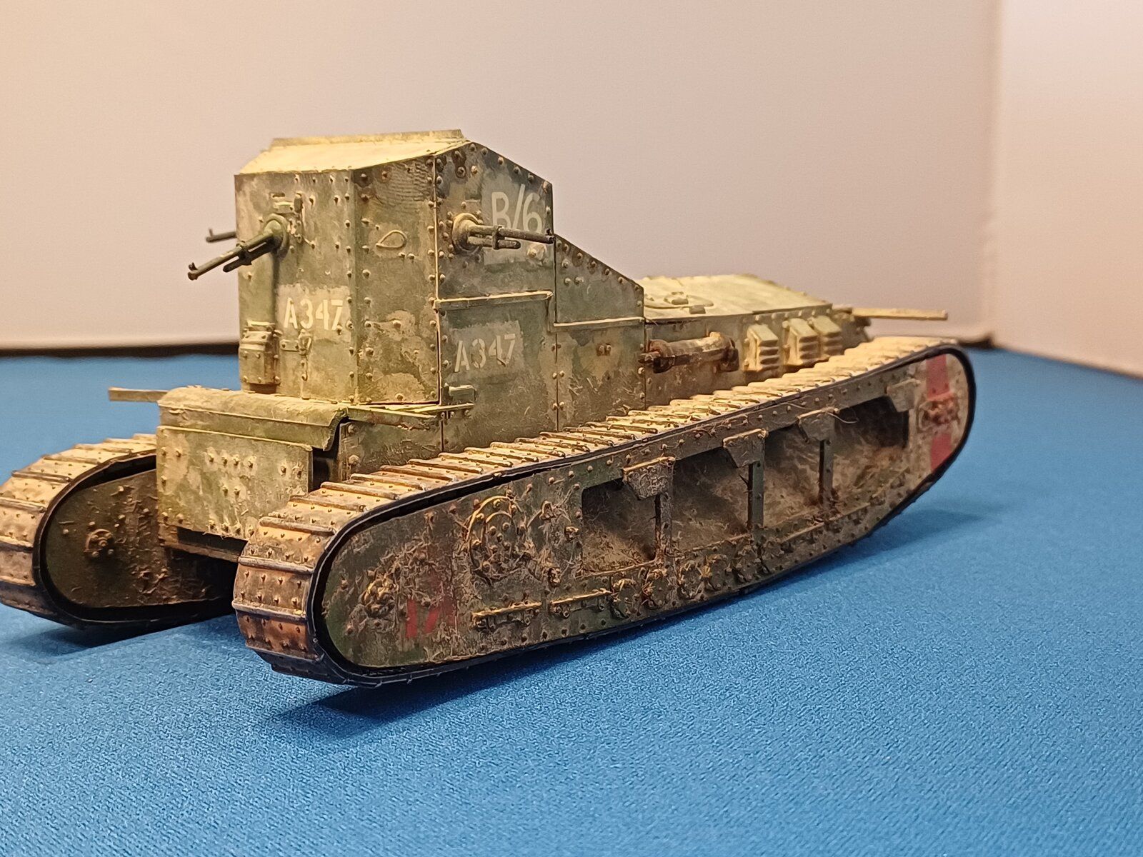 Whippet Addict Exploded Emhar 1 35 whippet tank | Scale Model Addict - Model Tips, Guides ...