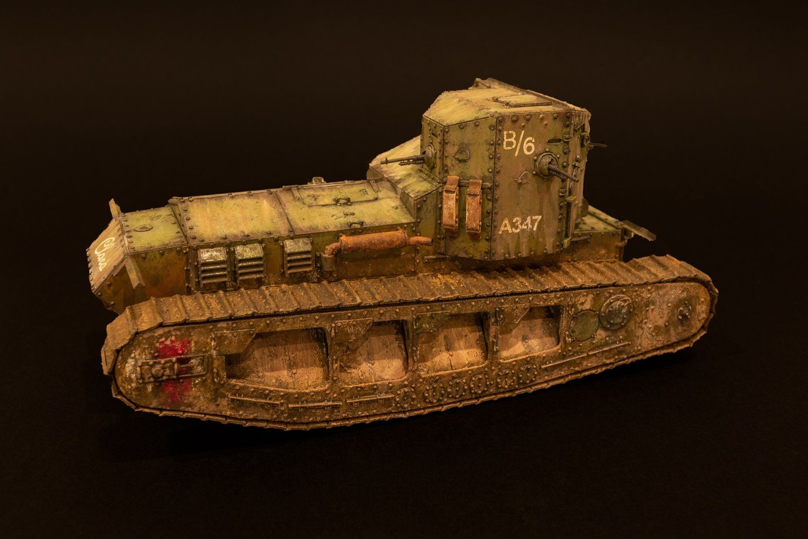 Whippet Addict Exploded British First World War Whippet 1/35 scale. | Scale Model Addict ...
