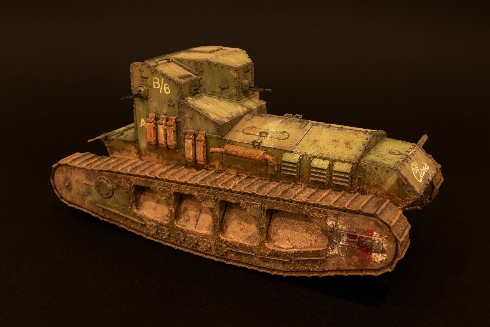 Whippet Addict Exploded British First World War Whippet 1/35 scale. | Scale Model Addict ...
