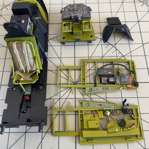 Cockpit disassembled.jpg | Scale Model Addict - Model Tips, Guides ...